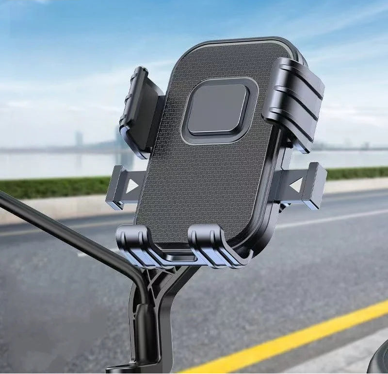 Support Smartphone Moto Antivibration – Fixation Guidon Sécurisée
