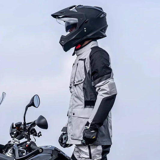 Veste Moto Homme Polyvalente – Imperméable & Prédisposée Protections