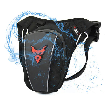 Sacoche de Jambe Moto Étanche – Poche Cachée & Fixation Ceinture/Jambe