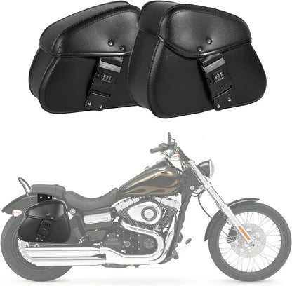 Sacoches Cavalières Moto - Verrouillables & Fixation Universelle