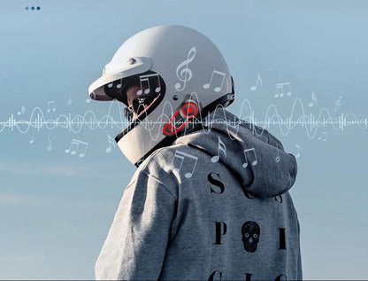 Intercom Moto Bluetooth - Double Connexion & Longue Autonomie
