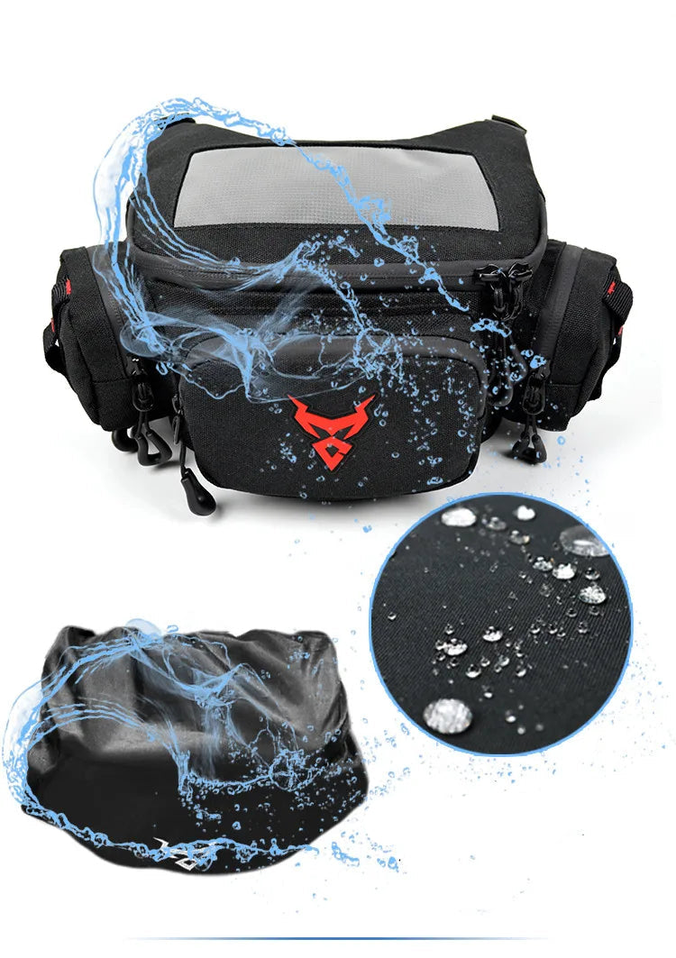 Sacoche Guidon Moto avec Support Smartphone - Surface Tactile