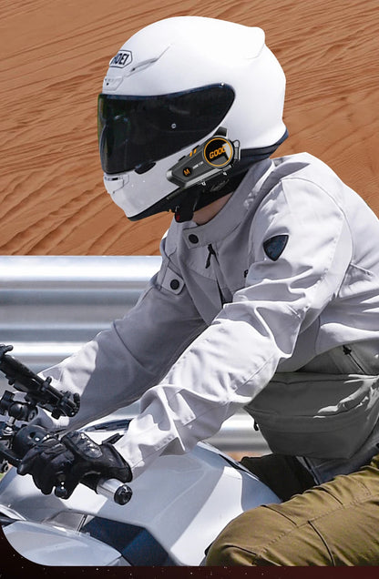 Intercom Moto Bluetooth - Audio HD & Réduction de Bruit