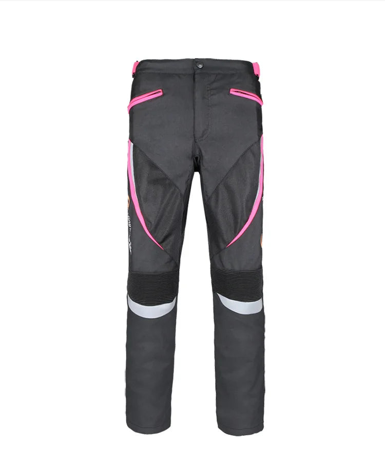 Pantalon Moto Femme Imperméable - Confort & Protections Amovibles