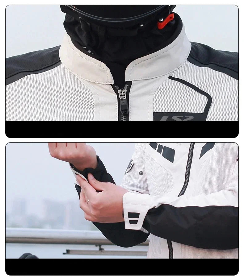 Veste Moto Femme 4 Saisons – Protections Amovibles