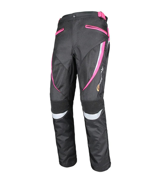 Pantalon Moto Femme Imperméable - Confort & Protections Amovibles