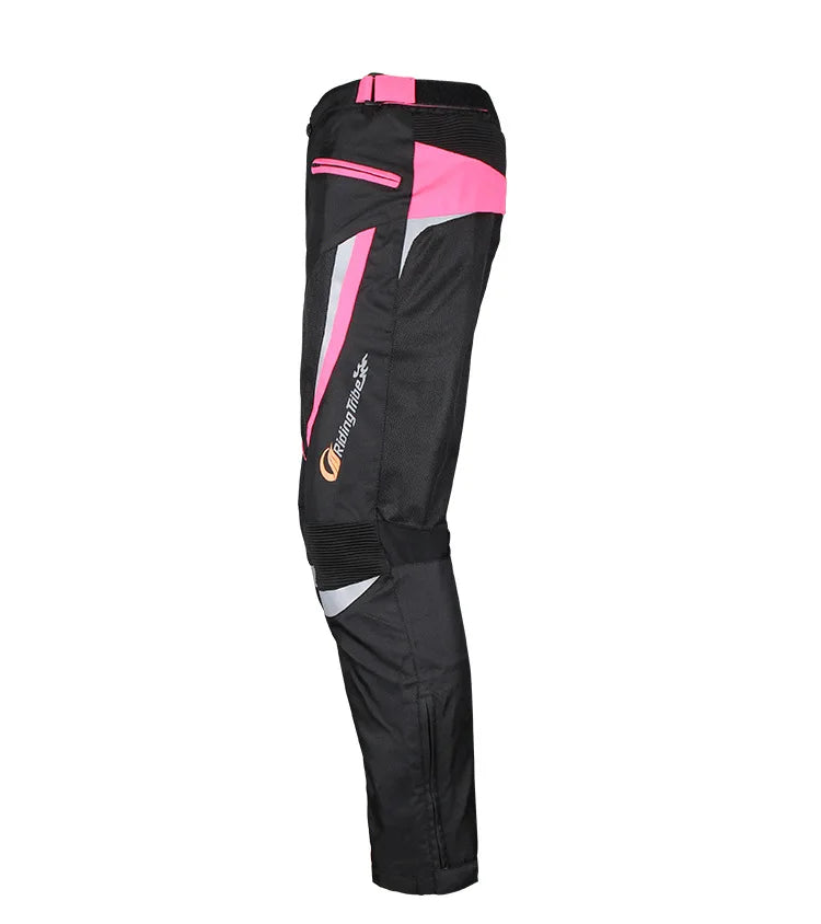 Pantalon Moto Femme Imperméable - Confort & Protections Amovibles
