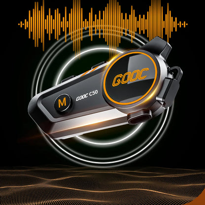 Intercom Moto Bluetooth - Audio HD & Réduction de Bruit