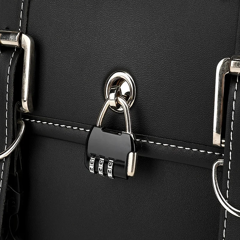 Sacoches Cavalières Moto Vintage – Cuir Synthétique & Serrure Sécurisée