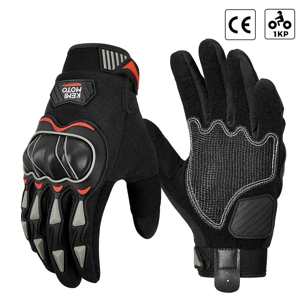 Gants Moto – Protection Renforcée & Grip Antidérapant