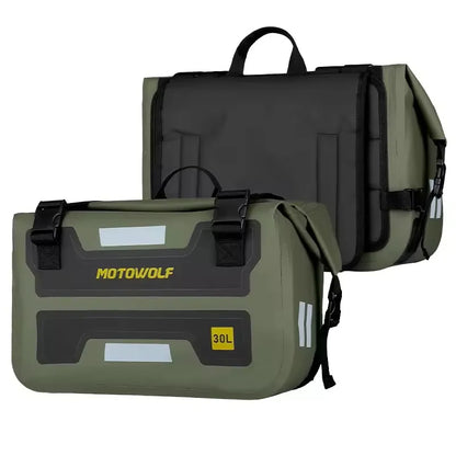 Sacoches Cavalières Moto 60L - Bandes Réfléchissantes