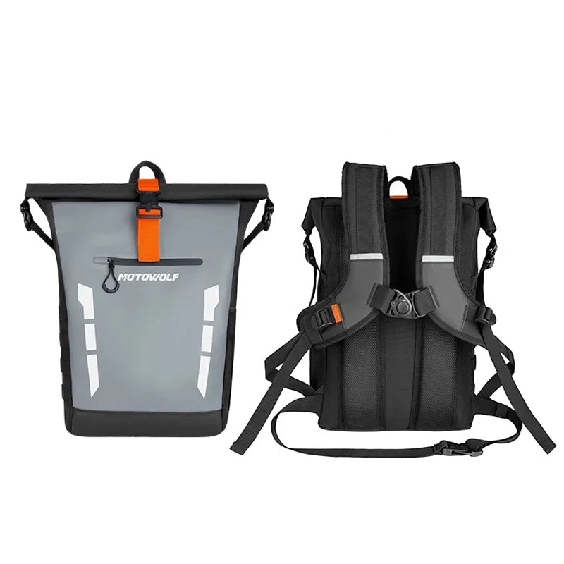 Sac à Dos Moto - Étanche et Réfléchissant