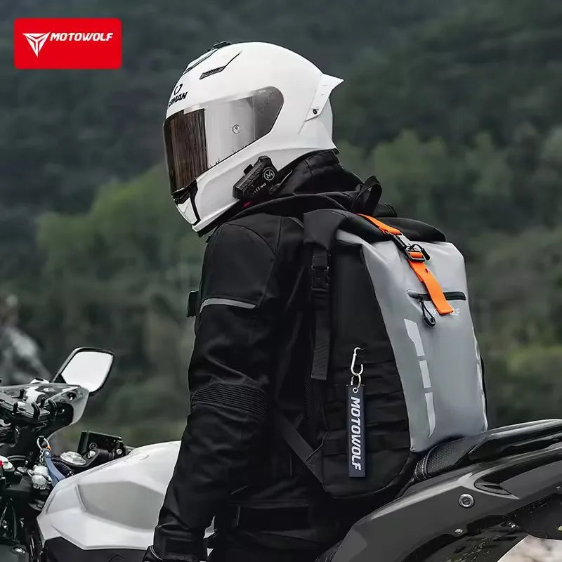 Sac à Dos Moto - Étanche et Réfléchissant