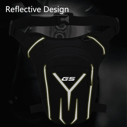 Sacoche de Jambe Moto Étanche – Design Réfléchissant & Grande Capacité