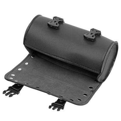 Sacoche de Guidon Moto en Simili Cuir – Compacte & Accès Rapide
