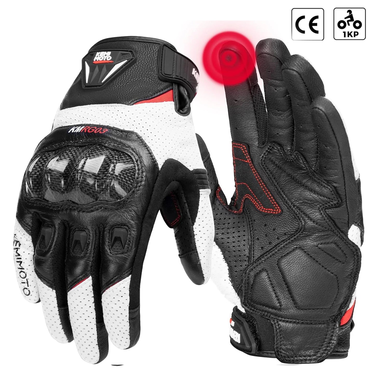 Gants Moto Étanches – Protection Renforcée & Compatible Écran Tactile
