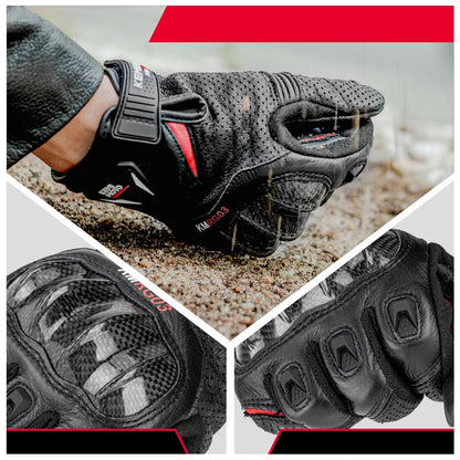 Gants Moto Étanches – Protection Renforcée & Compatible Écran Tactile