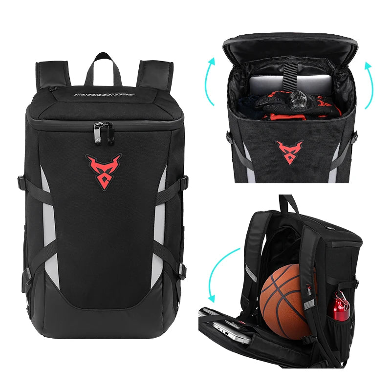 Sac à Dos Moto - Étanche & Porte-Casque