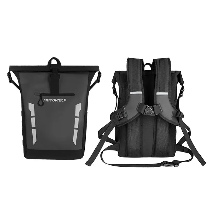 Sac à Dos Moto - Étanche et Réfléchissant