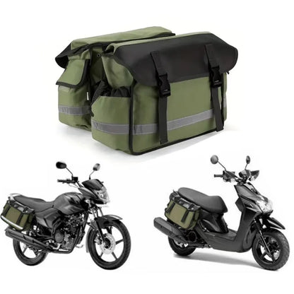 Sacoches Cavalières Moto Étanches – Grande Capacité & Bandes Réfléchissantes