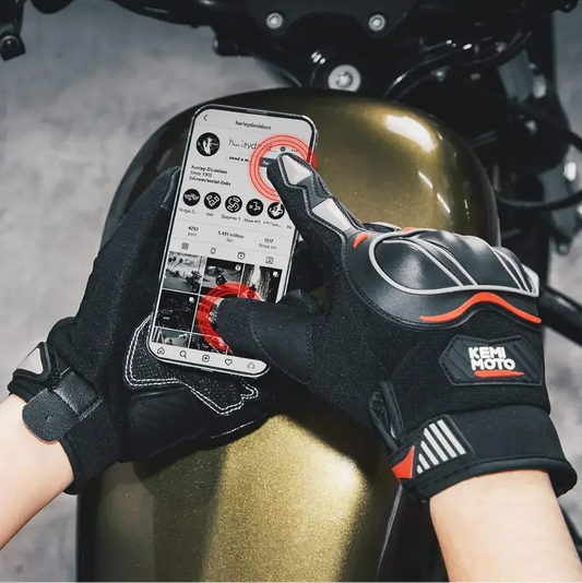Gants Moto – Protection Renforcée & Grip Antidérapant