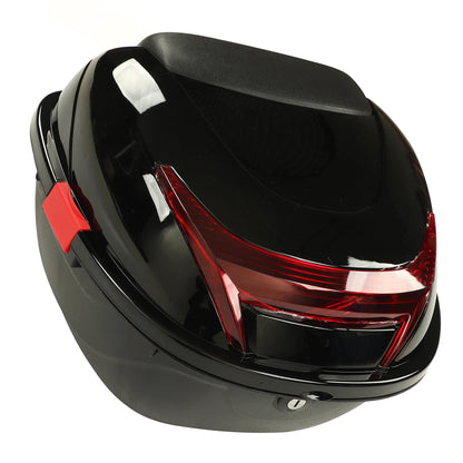 Top Case Moto Rigide - Dosseret Passager & Réflecteurs