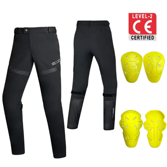 Pantalon Moto Homme Imperméable – Protections Incluses & Confort Toutes Saisons