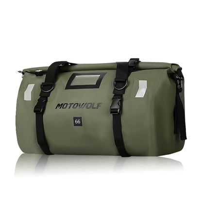 Sacoche de Selle Moto Étanche 100% Waterproof - Fixation Selle & Grande Capacité