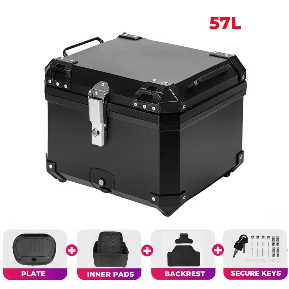 Top Case Moto Rigide – Sécurisé & Ultra Résistant