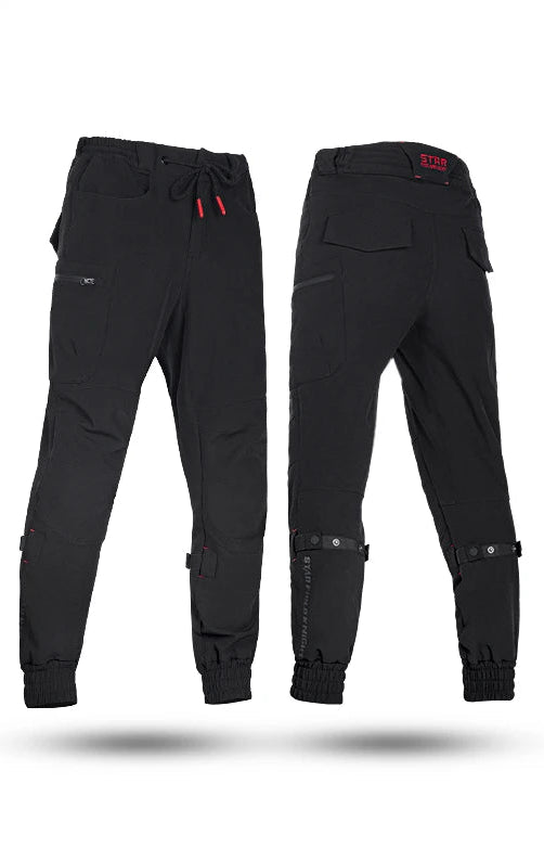 Pantalon Moto Homme Coupe-Vent & Imperméable – Doublure Chaude