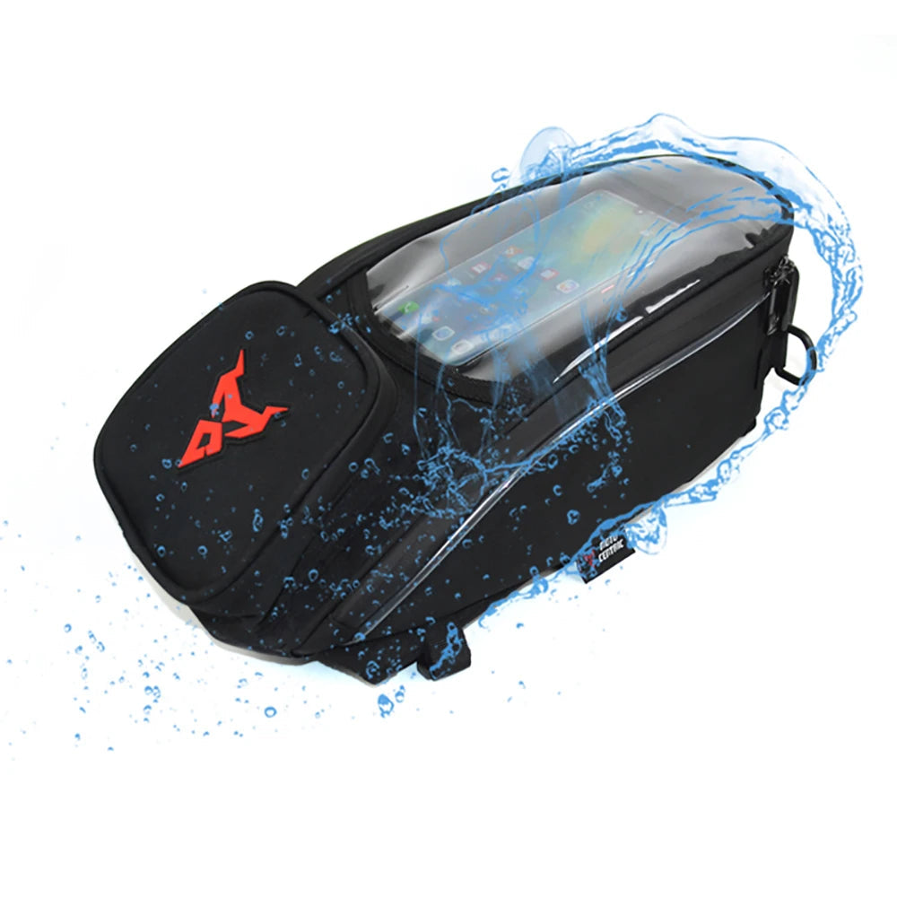 Sacoche de Réservoir Moto Étanche – Écran Tactile Navigation & Grande Capacité