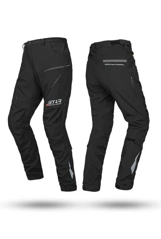 Pantalon Moto Homme Imperméable – Doublure Polaire & Protections Incluses