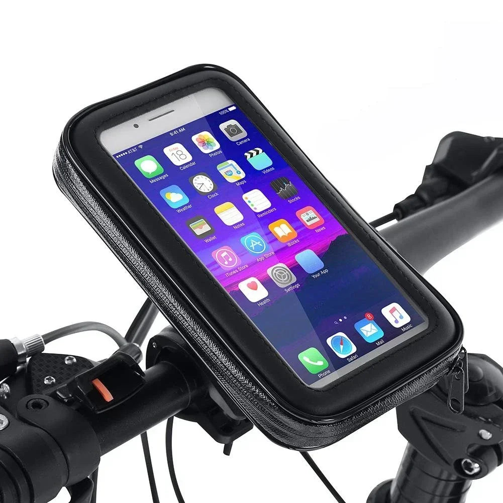 Support Smartphone Moto Étanche – Fixation Guidon Universelle & Écran Tactile