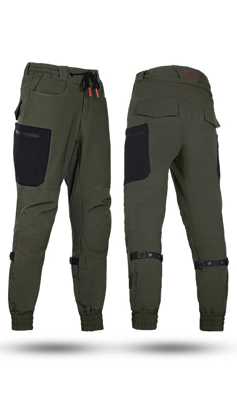 Pantalon Moto Homme Coupe-Vent & Imperméable – Doublure Chaude