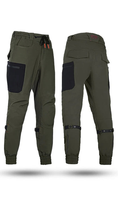 Pantalon Moto Homme Coupe-Vent & Imperméable – Doublure Chaude