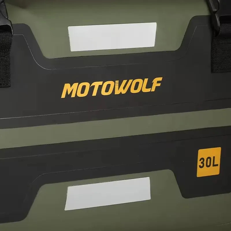 Sacoches Cavalières Moto 60L - Bandes Réfléchissantes