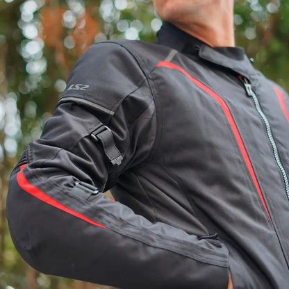 Veste Moto Homme Imperméable – Doublure Amovible & Protections Incluses