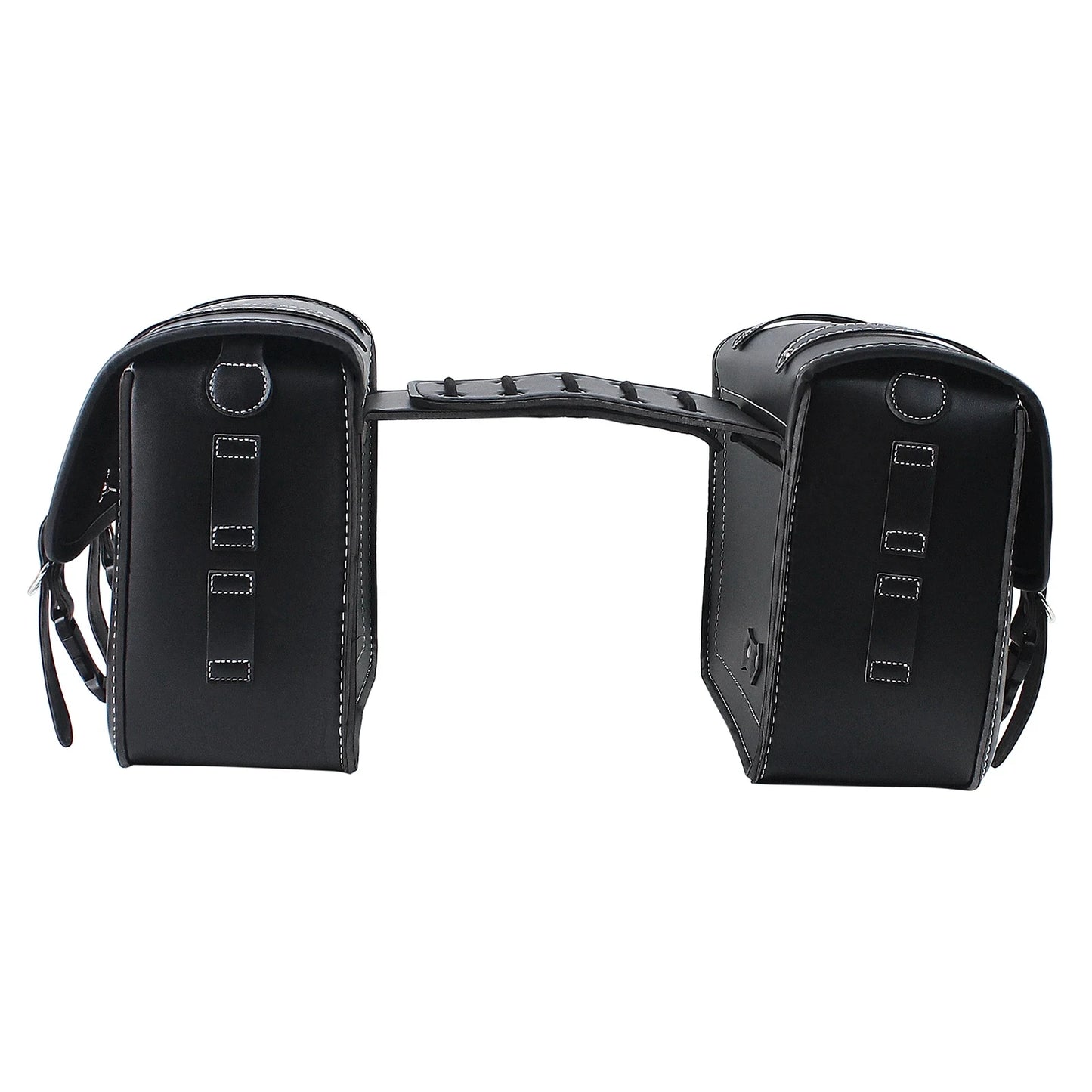 Sacoches Cavalières Moto Vintage – Cuir Synthétique & Serrure Sécurisée