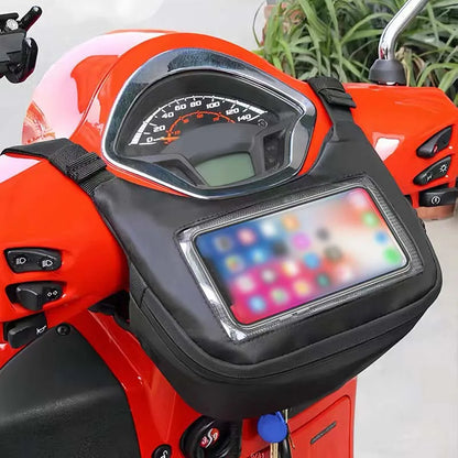 Sacoche de Guidon Moto - Support Smartphone & Étanche