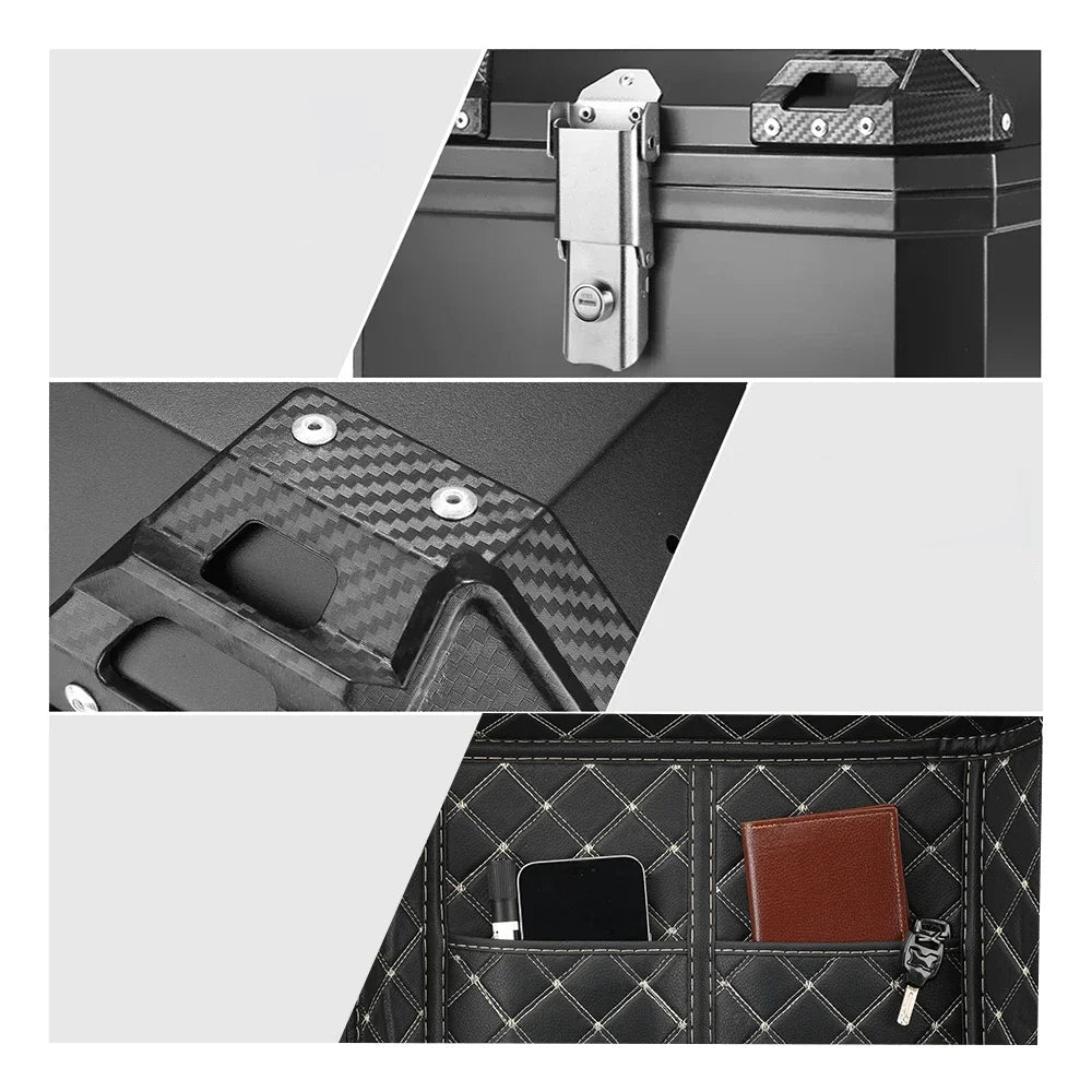 Top Case Moto Rigide – Sécurisé & Ultra Résistant