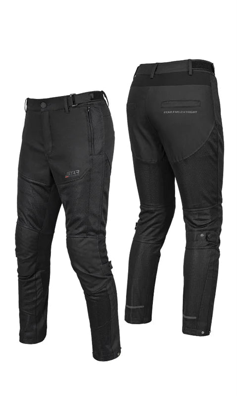 Pantalon Moto Homme Respirant – Protections Incluses & Confort Renforcé