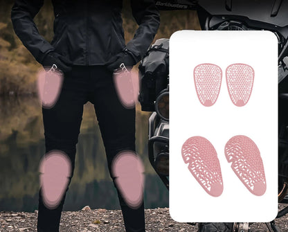 Pantalon Moto Femme Renforcé - Style Slim & Protections Amovibles
