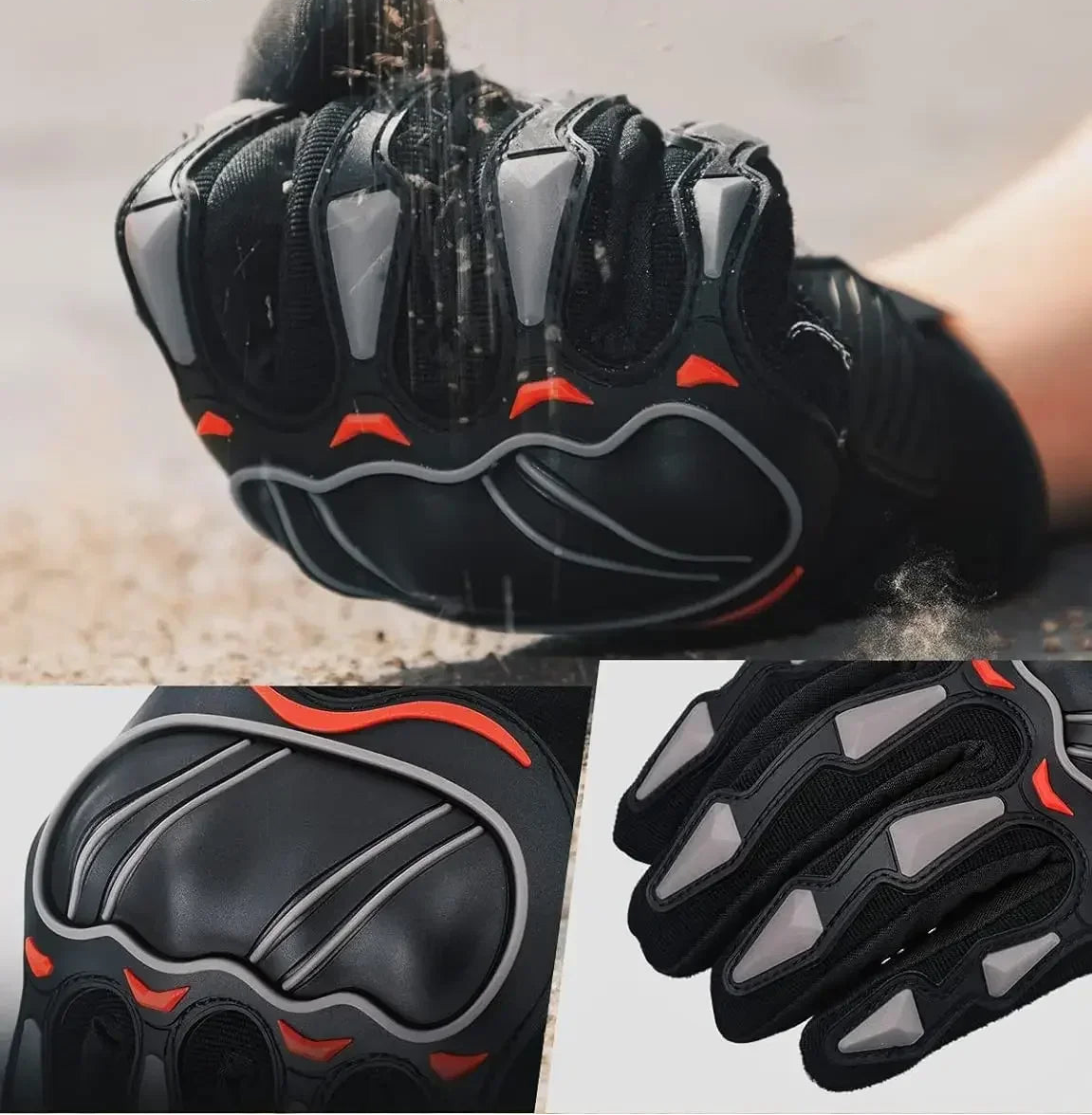 Gants Moto – Protection Renforcée & Grip Antidérapant