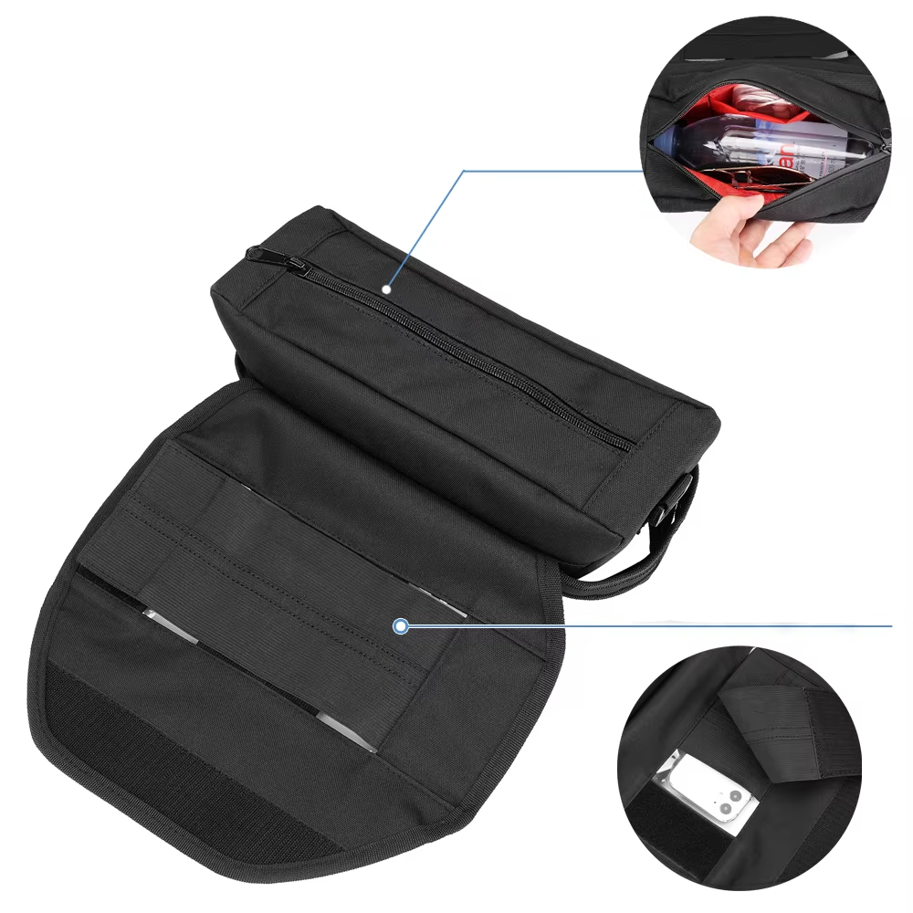 Sacoche de Guidon Moto avec Support Smartphone – Navigation & Rangement Essentiel