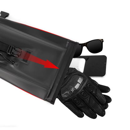 Sacoche de Jambe Moto Étanche – Grande Capacité & Fermeture Roll-Top