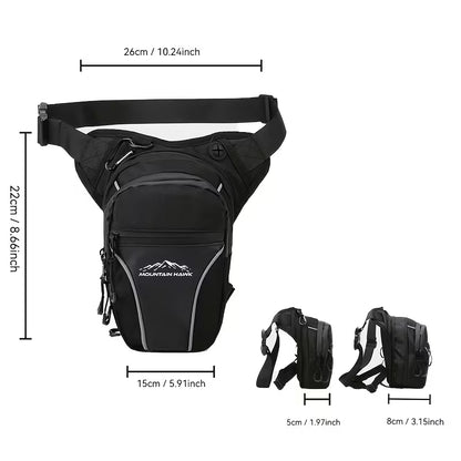 Sacoche de Jambe Moto – Grande Capacité