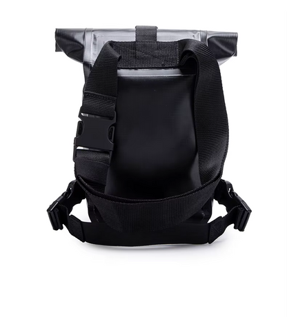 Sacoche de Jambe Moto Étanche – Grande Capacité & Fermeture Roll-Top
