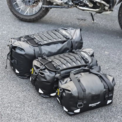 Sacoche de Selle Moto Étanche – Grande Capacité & Fixation Universelle